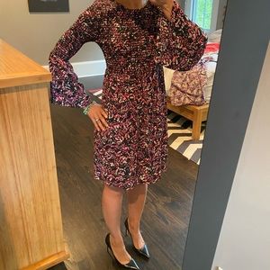 Aqua Bloomingdales Bell Sleeve Dress S Small